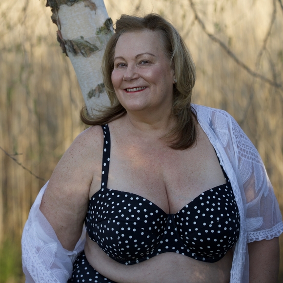 NEW NWT AdoreMe Plus Size Sprinkled Spots Print 2 Piece Bikini - Picture 2 of 9